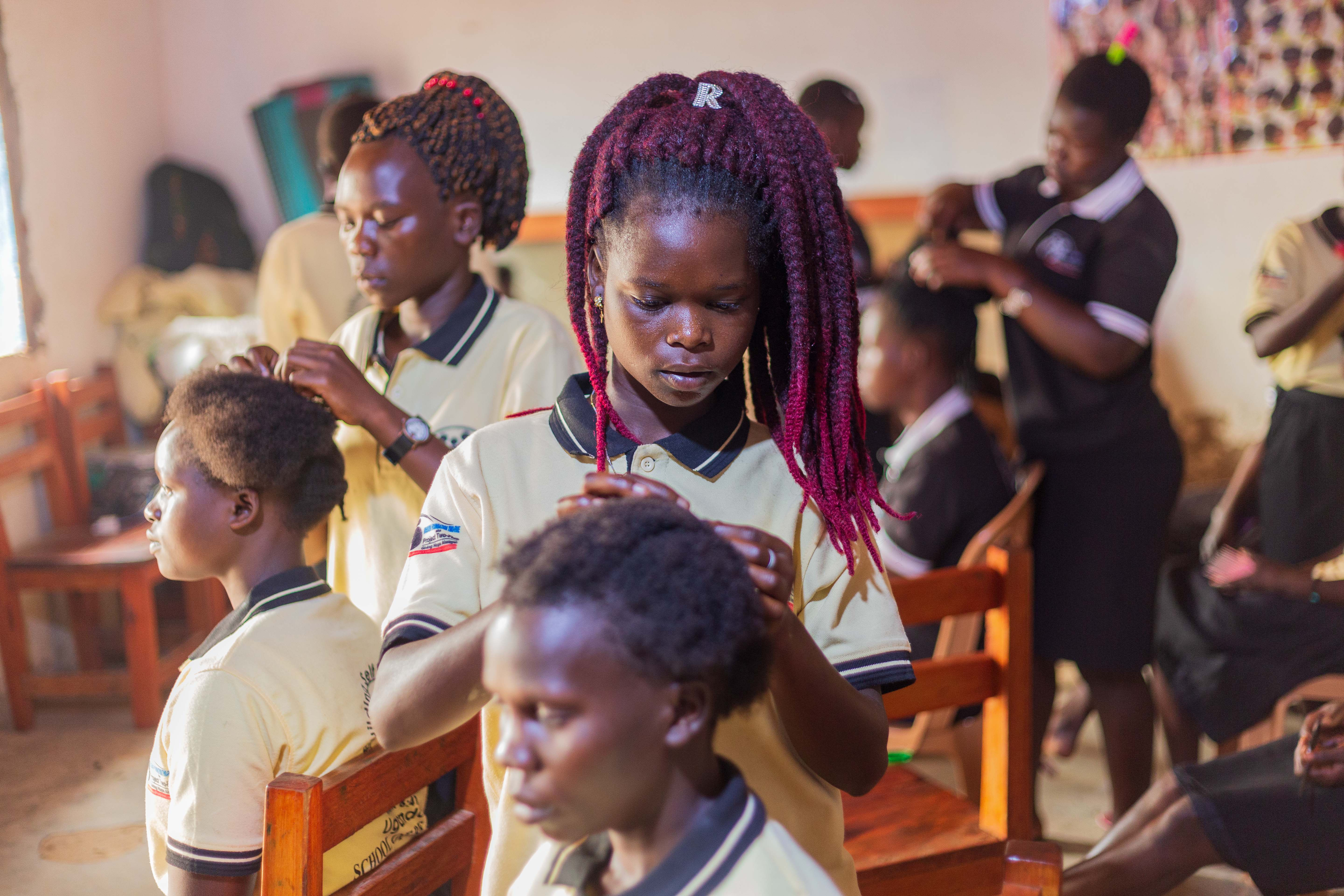 Hairdressing and braiding training
